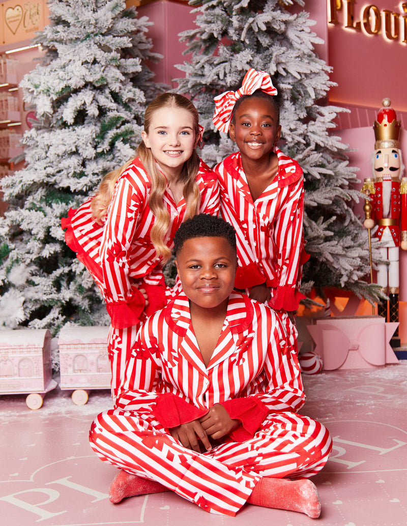 Kids Candy Cane julepyjamas