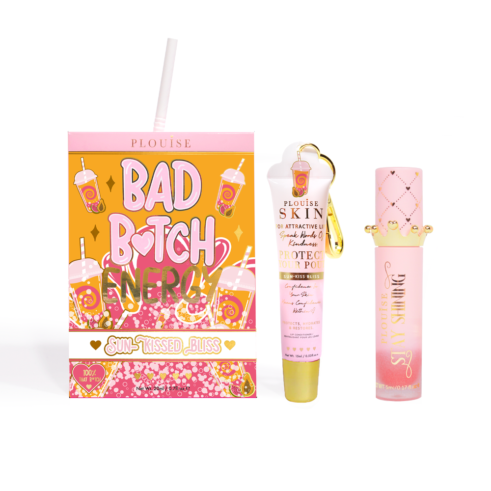 Dúo de acondicionador y aceite labial Bad Bitch Energy