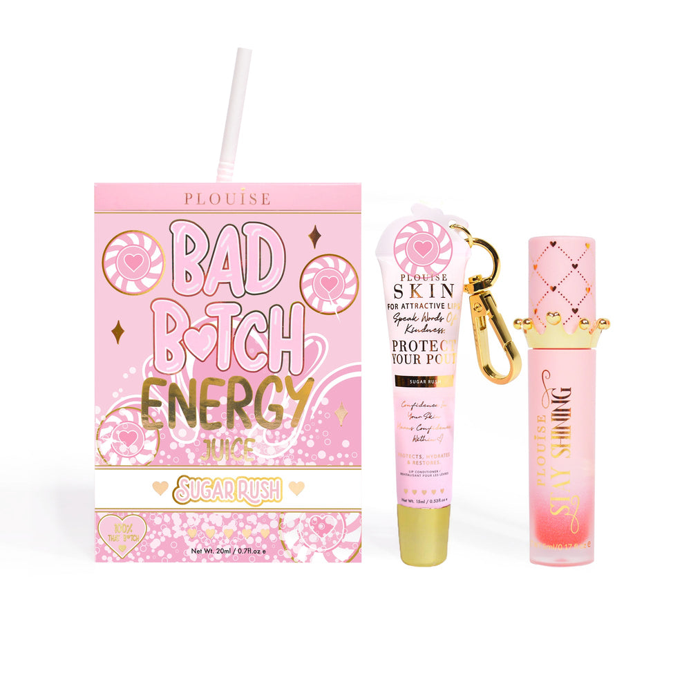 Dúo de acondicionador y aceite labial Bad Bitch Energy