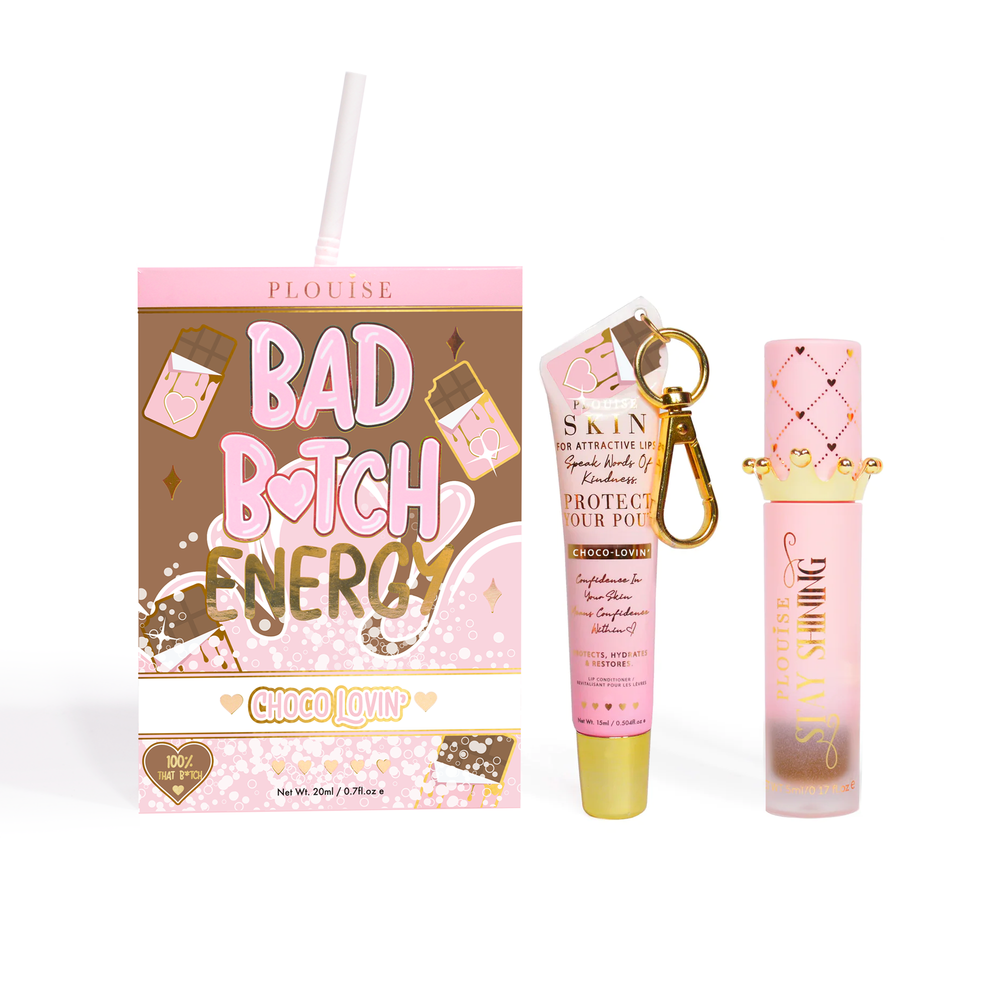 Dúo de acondicionador y aceite labial Bad Bitch Energy