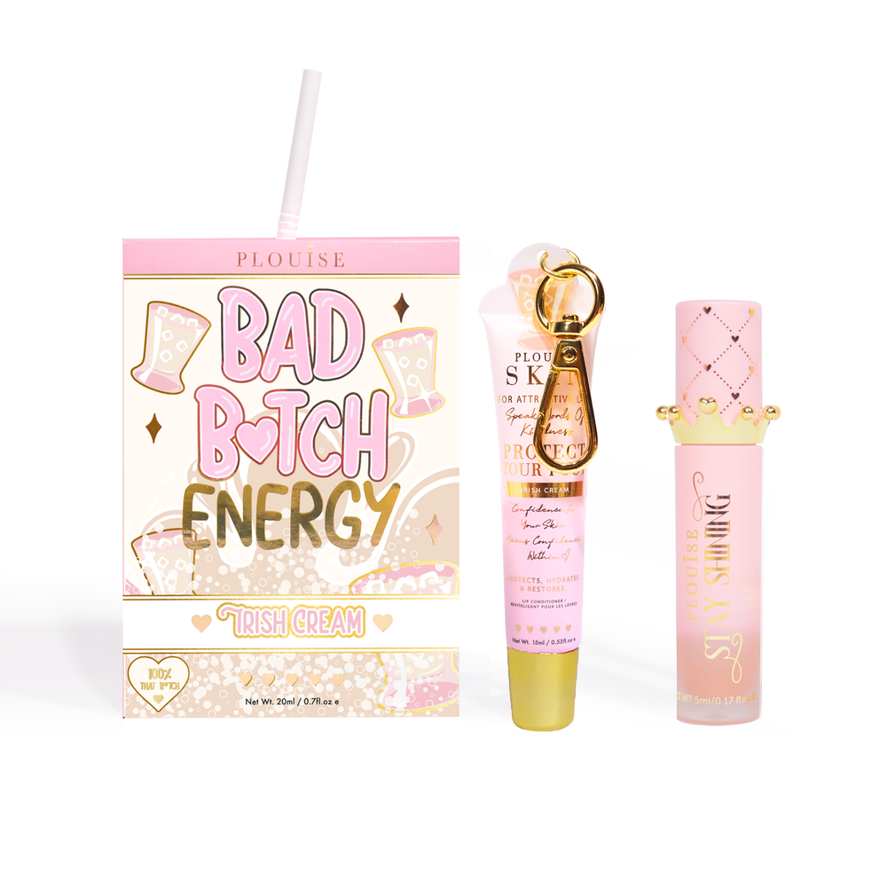 Dúo de acondicionador y aceite labial Bad Bitch Energy