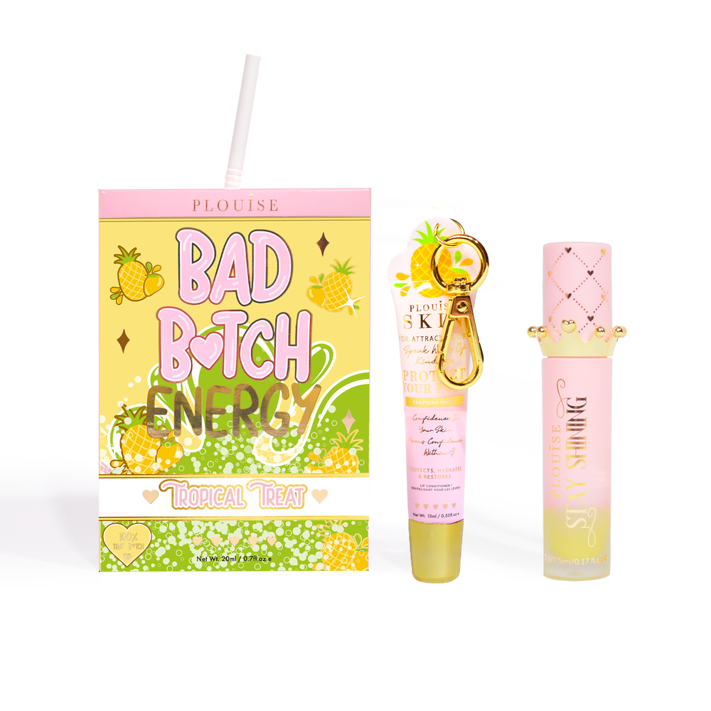 Dúo de acondicionador y aceite labial Bad Bitch Energy