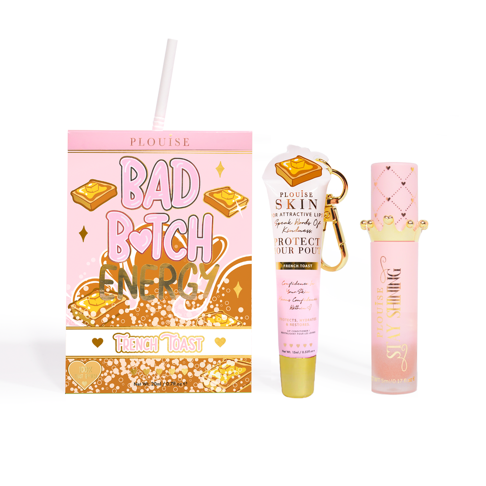 Dúo de acondicionador y aceite labial Bad Bitch Energy