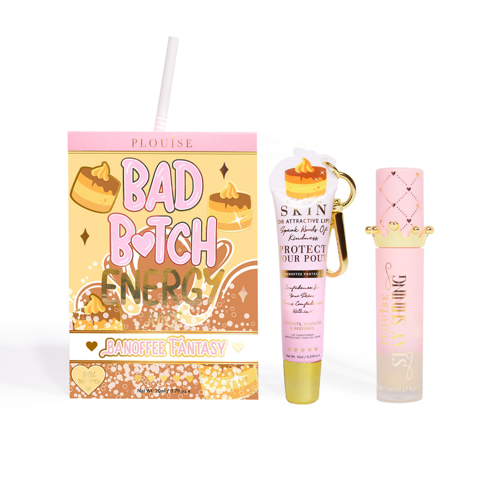 Dúo de acondicionador y aceite labial Bad Bitch Energy