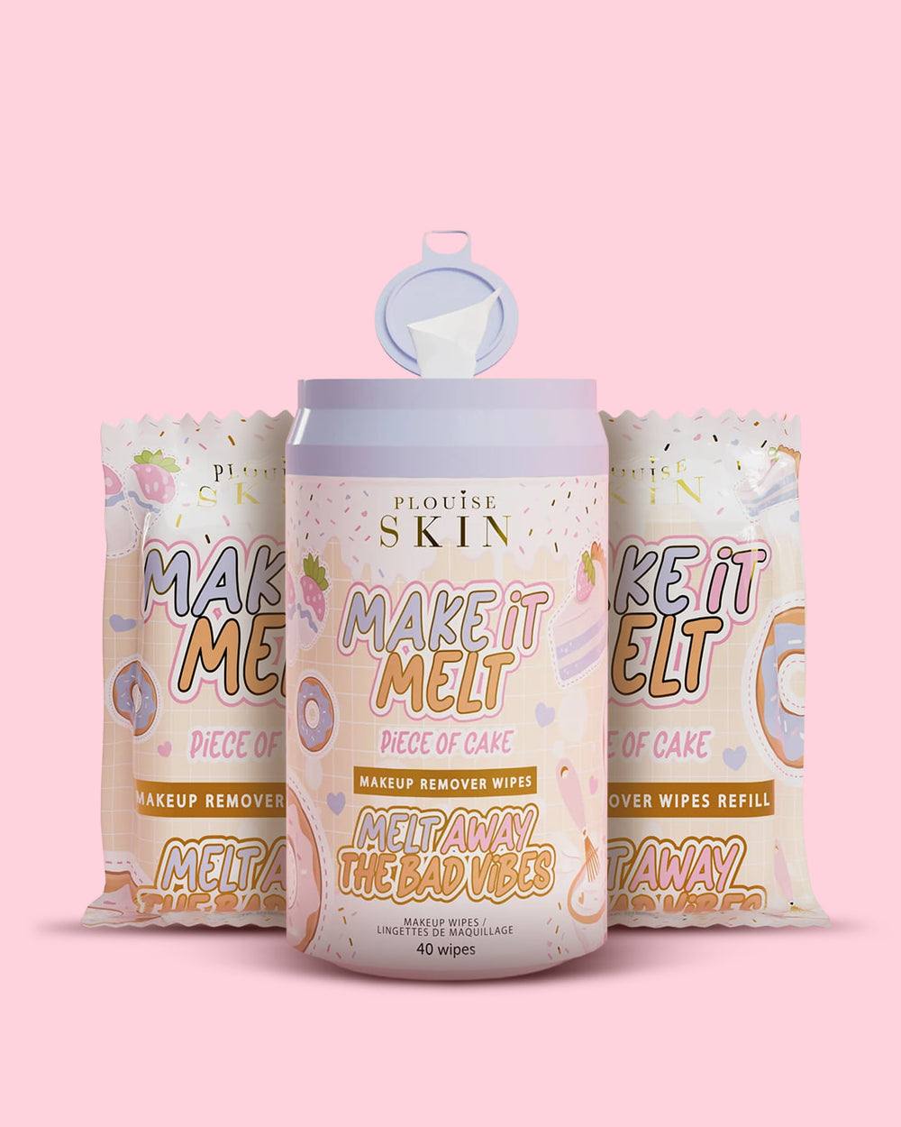 Paquete de toallitas desmaquillantes Make It Melt