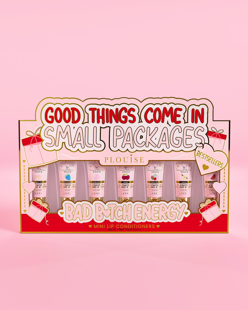 Gode ting kommer i små pakker Mini Lip Conditioner Gavesæt