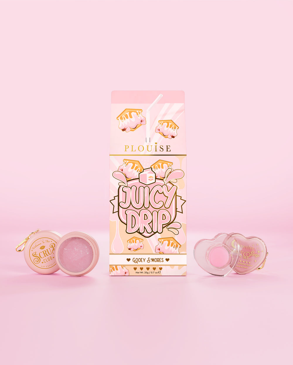 Dúo de mascarilla labial y exfoliante labial Juicy Drip
