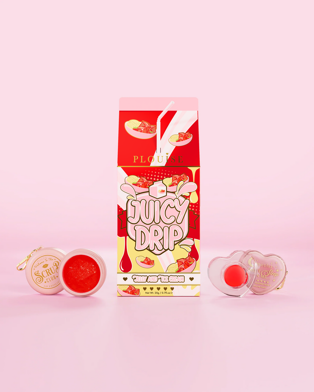 Dúo de mascarilla labial y exfoliante labial Juicy Drip