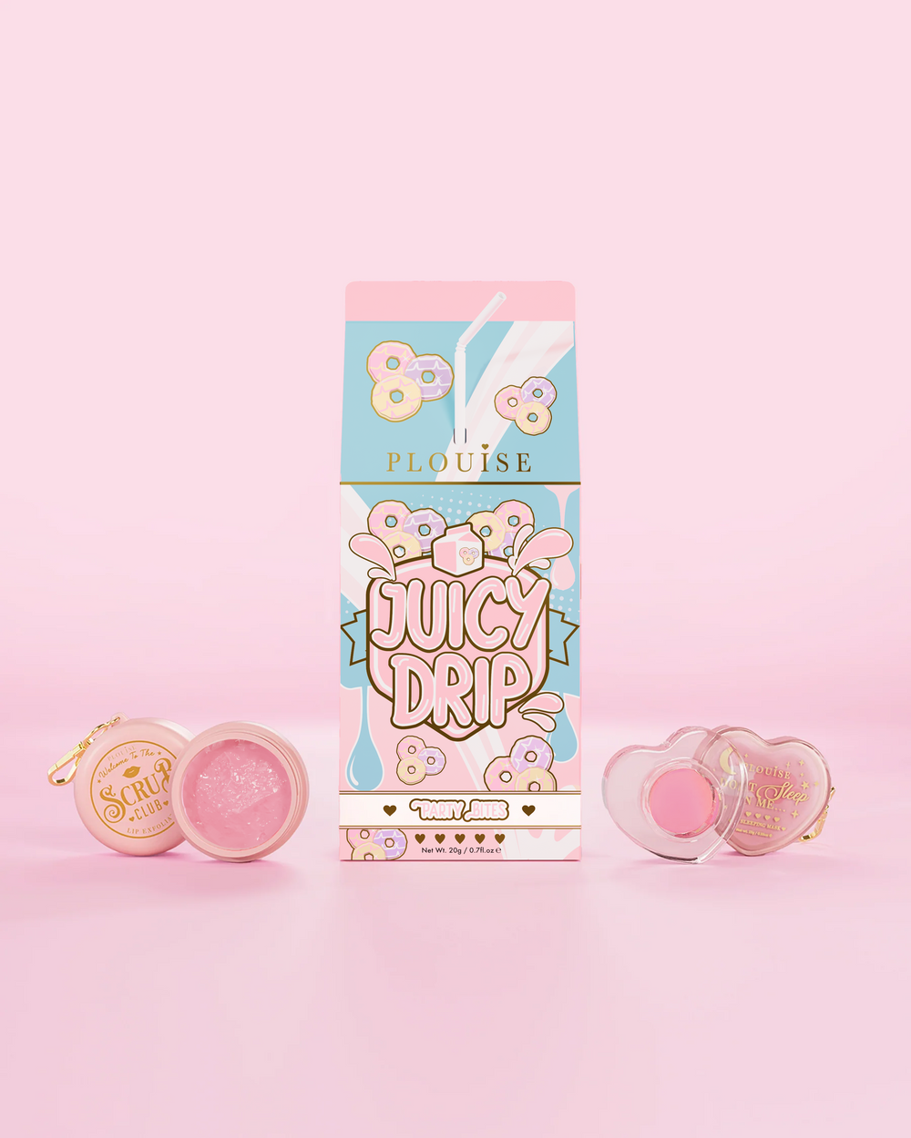 Dúo de mascarilla labial y exfoliante labial Juicy Drip