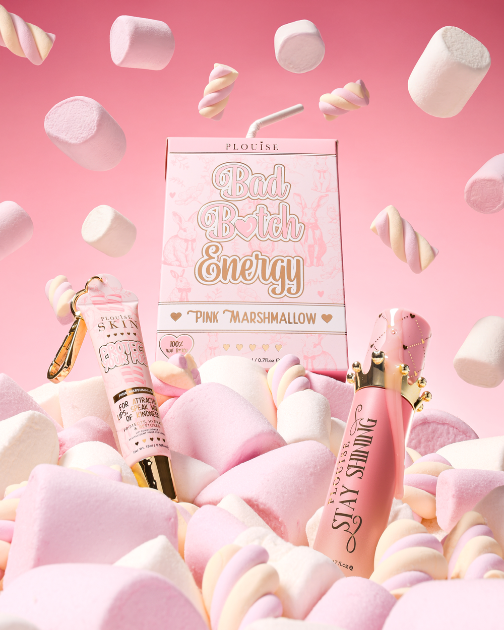 Dúo de acondicionador y aceite labial Bad Bitch Energy