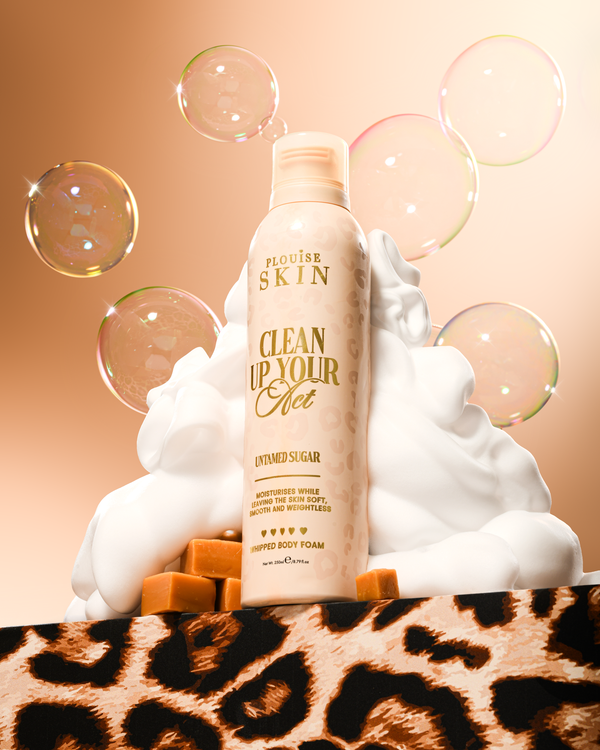 Espuma corporal batida Cheetah Clean Up Your Act