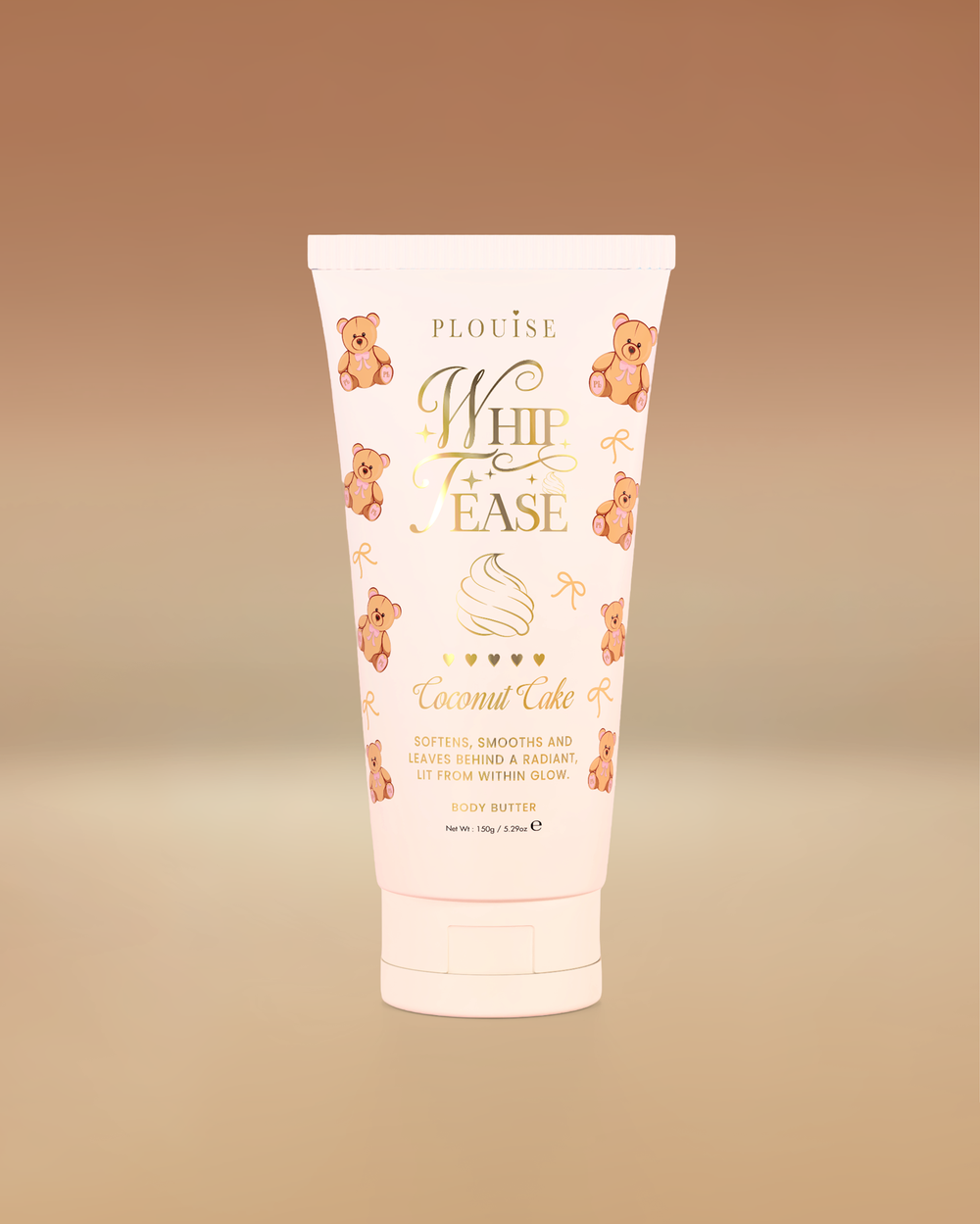 Whip Tease Body Butter - Kokosnøddekage
