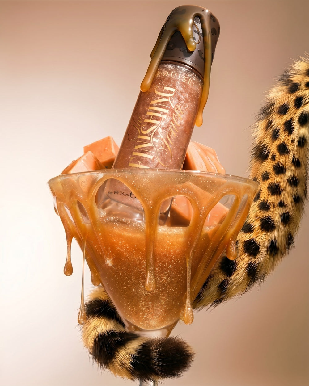 Gepard makeup sæt