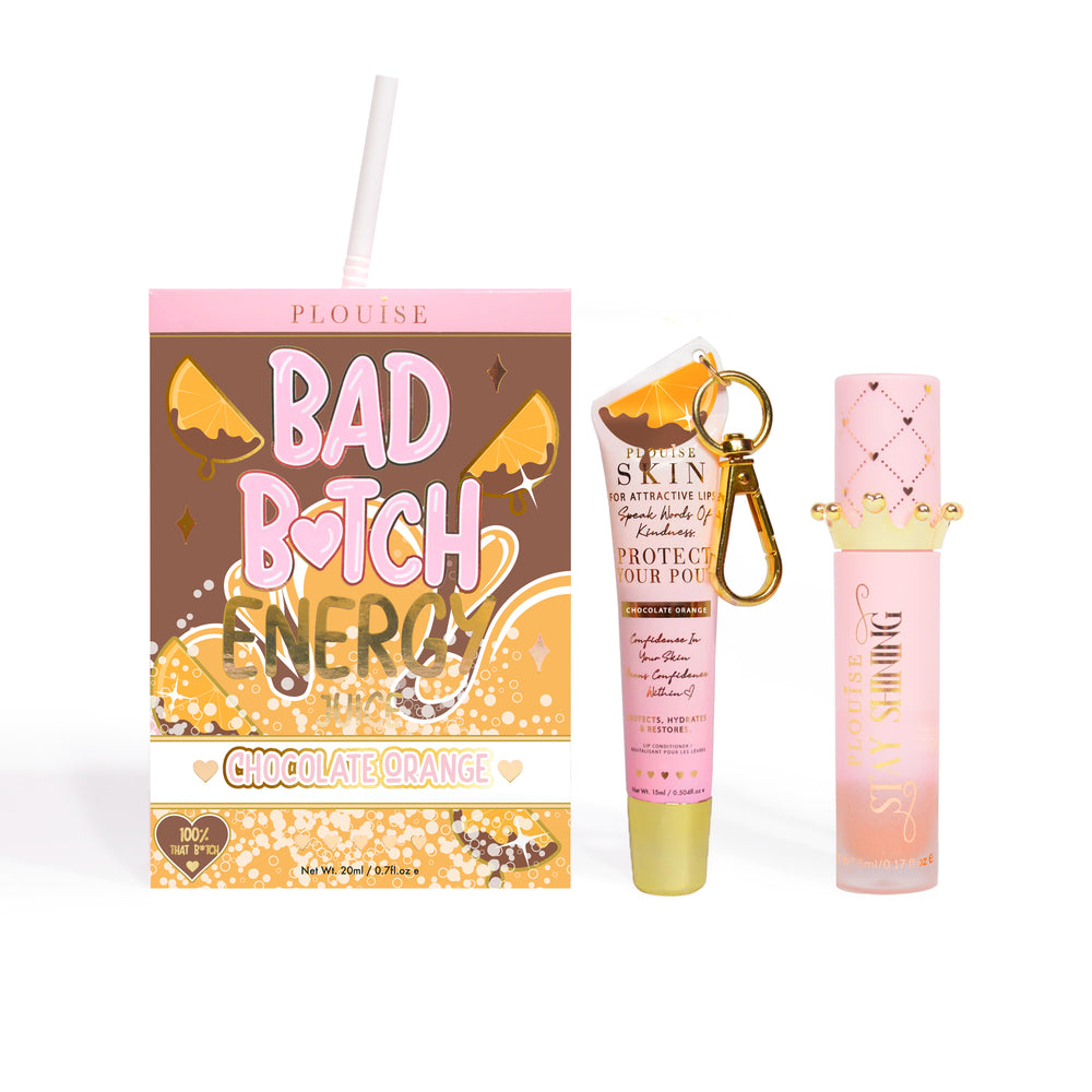 Dúo de acondicionador y aceite labial Bad Bitch Energy