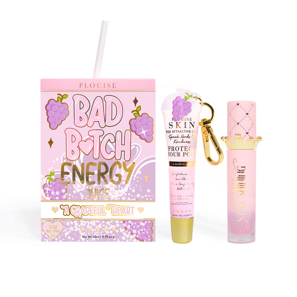 Dúo de acondicionador y aceite labial Bad Bitch Energy