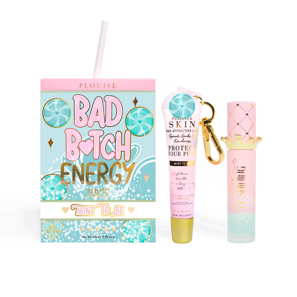 Dúo de acondicionador y aceite labial Bad Bitch Energy