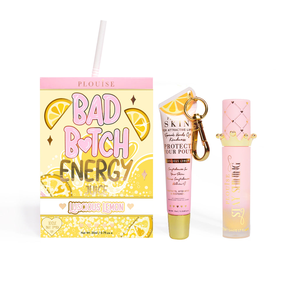 Dúo de acondicionador y aceite labial Bad Bitch Energy