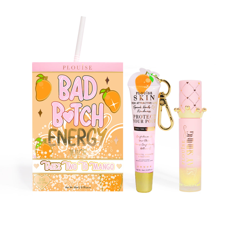 Dúo de acondicionador y aceite labial Bad Bitch Energy