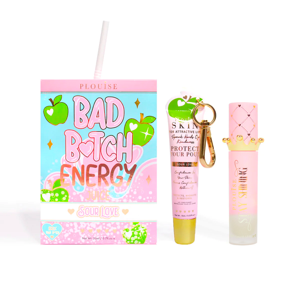 Dúo de acondicionador y aceite labial Bad Bitch Energy