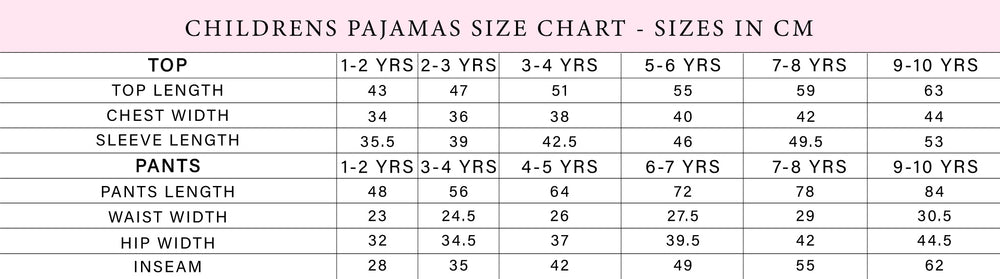 Pijamas Infantiles Base
