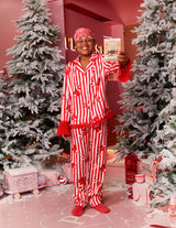 Kids Candy Cane Christmas Pyjamas