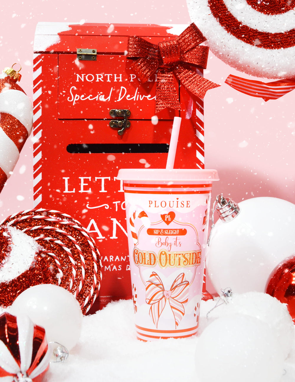 Baby Its Cold Outside And Santas Little Helper Sippy Cups