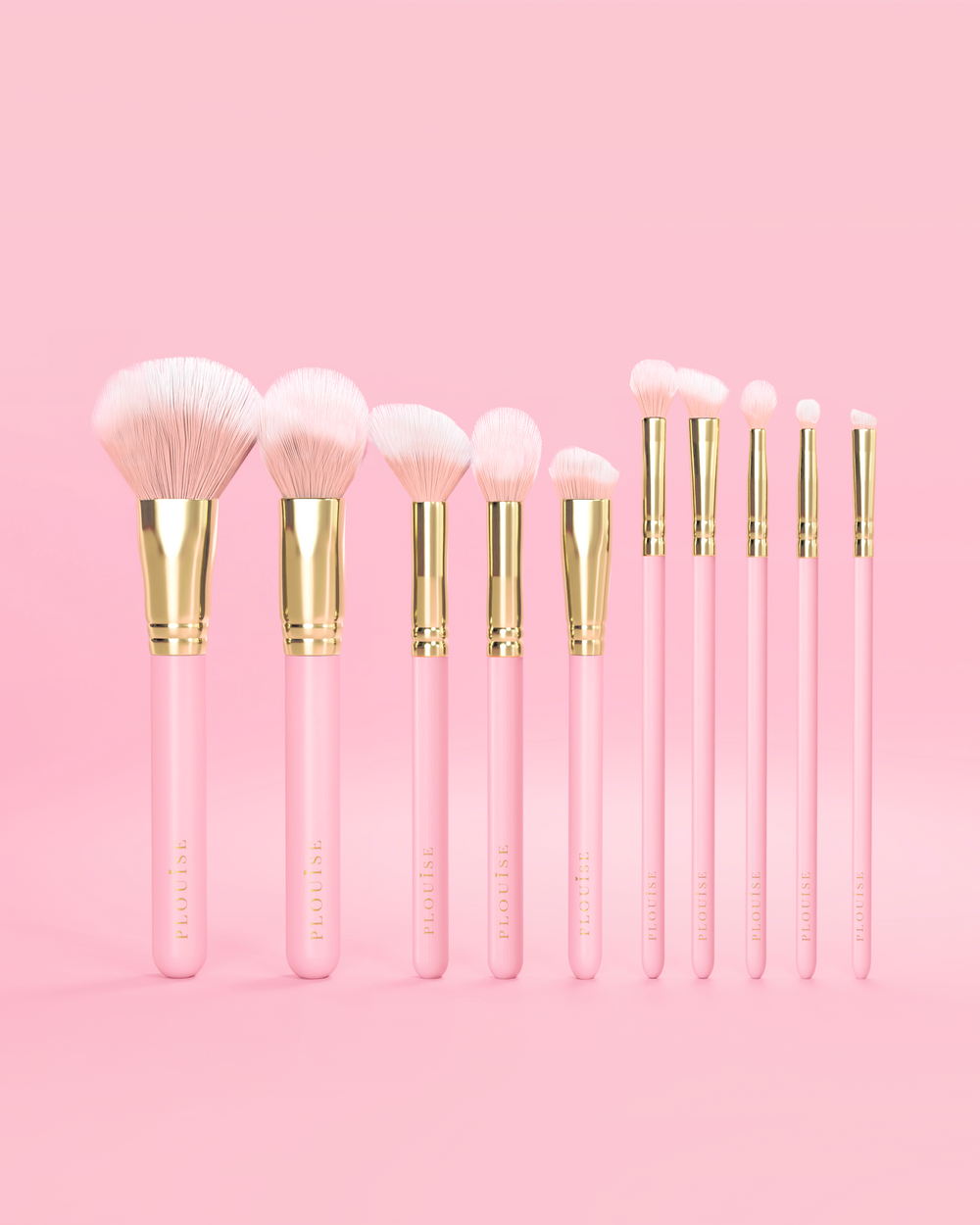 Smuk i Pink Sløjfe Makeup Kit & Taske