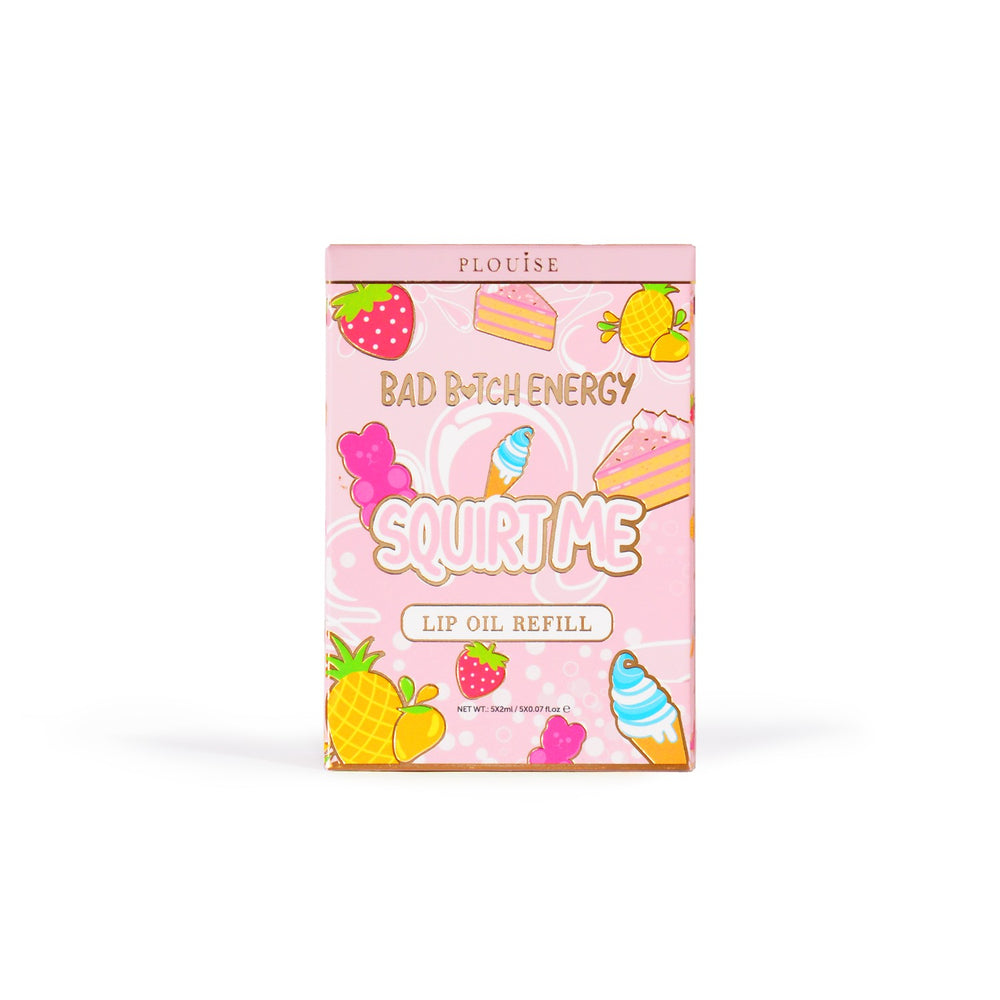 Paquetes de bolsitas de repuesto de aceite labial Squirt Me 5ml
