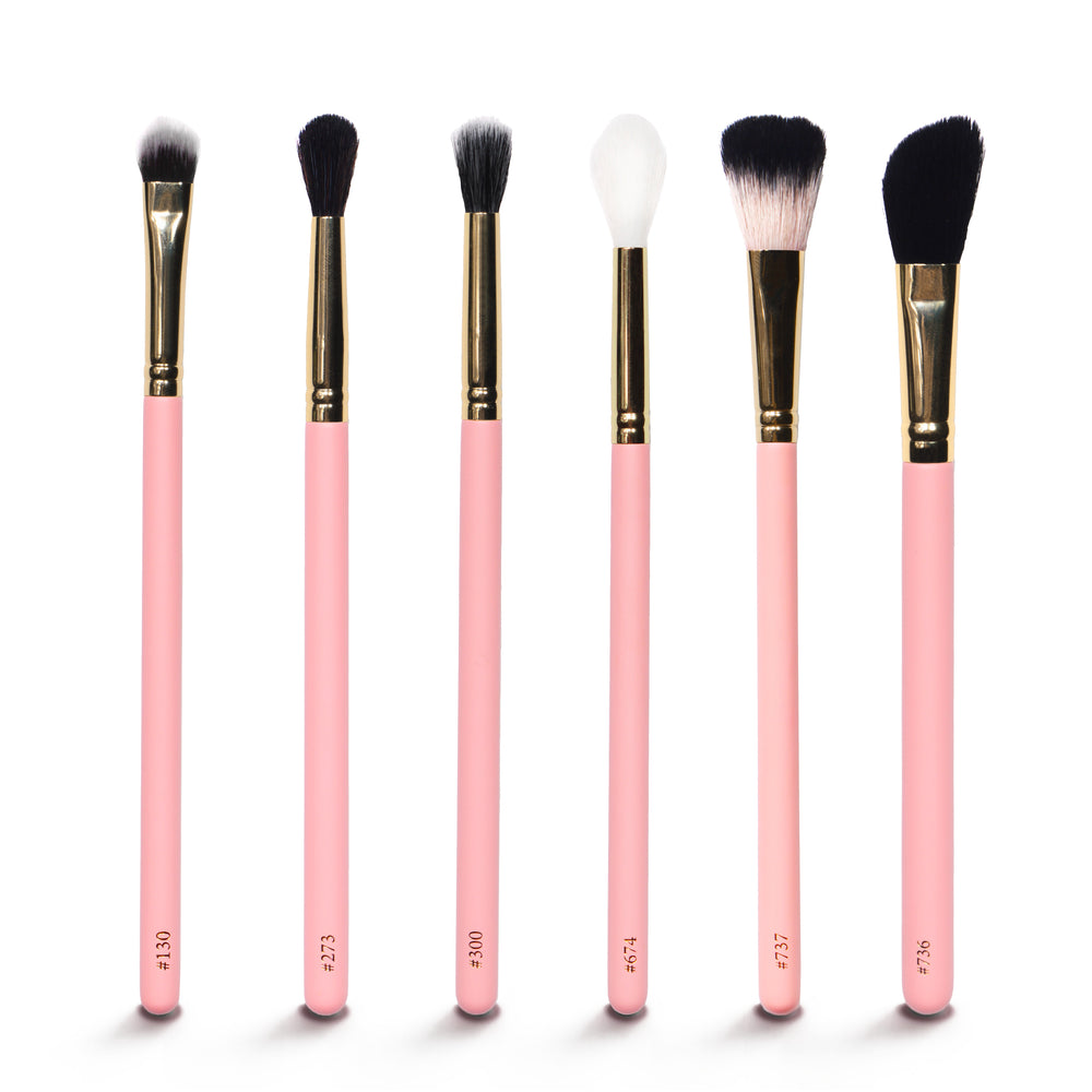 Juego de brochas para bolsa de maquillaje base