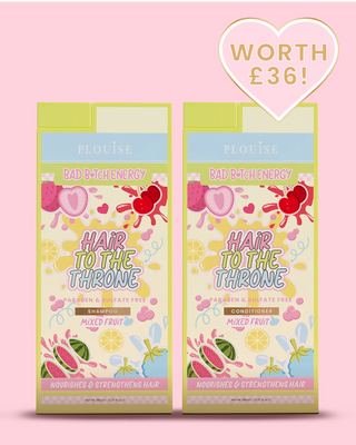 Cabelo para o pacote de shampoo e condicionador do trono