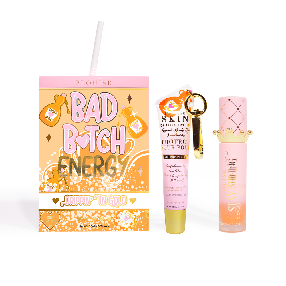 Dúo de acondicionador y aceite labial Bad Bitch Energy