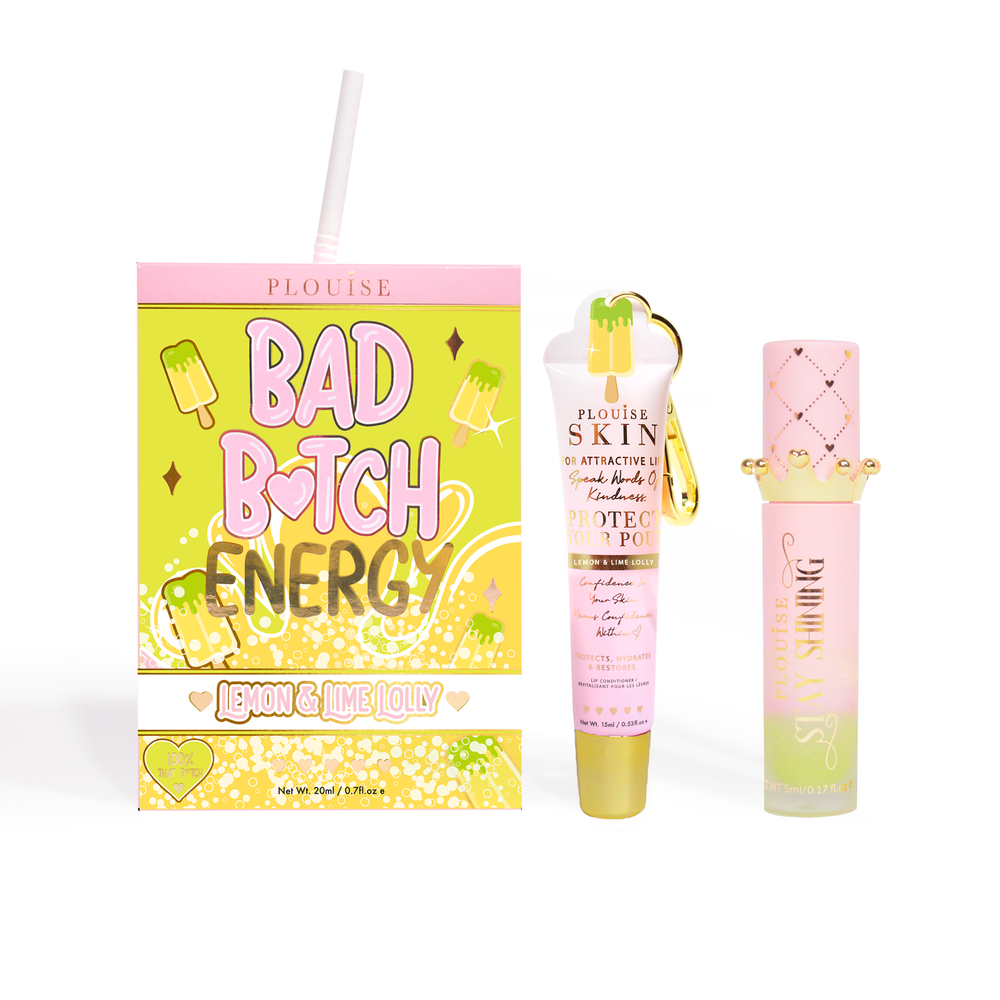 Dúo de acondicionador y aceite labial Bad Bitch Energy