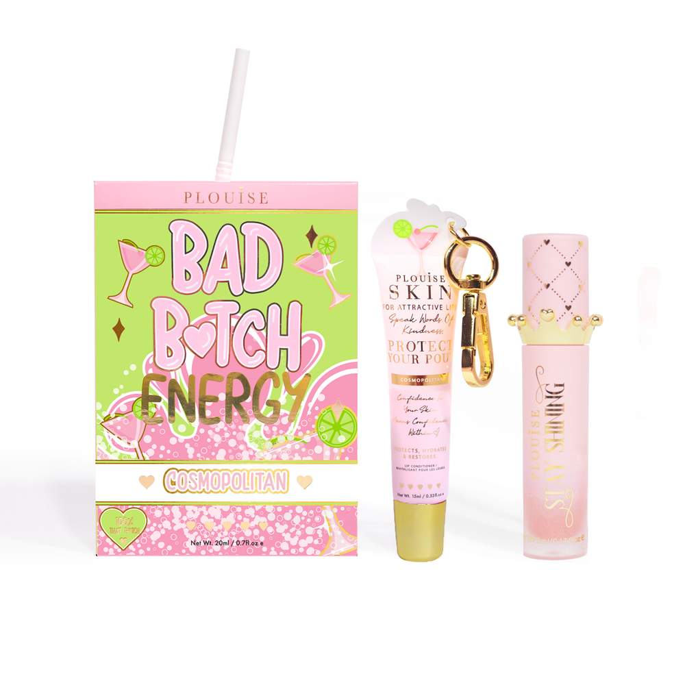 Dúo de acondicionador y aceite labial Bad Bitch Energy