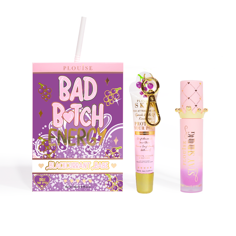 Dúo de acondicionador y aceite labial Bad Bitch Energy
