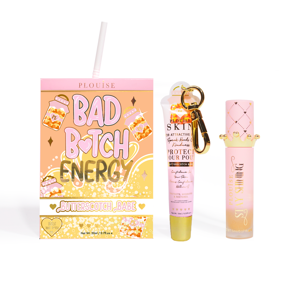 Dúo de acondicionador y aceite labial Bad Bitch Energy