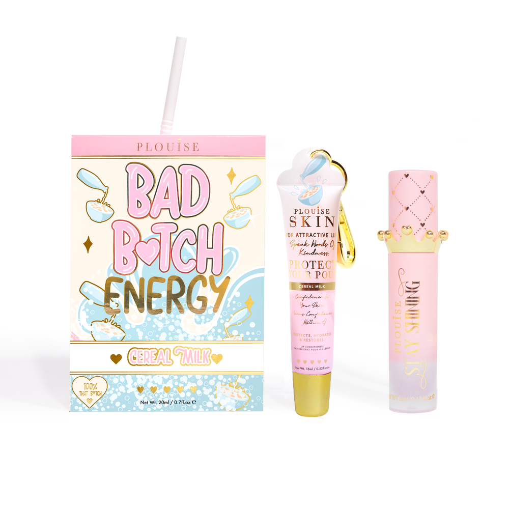 Dúo de acondicionador y aceite labial Bad Bitch Energy