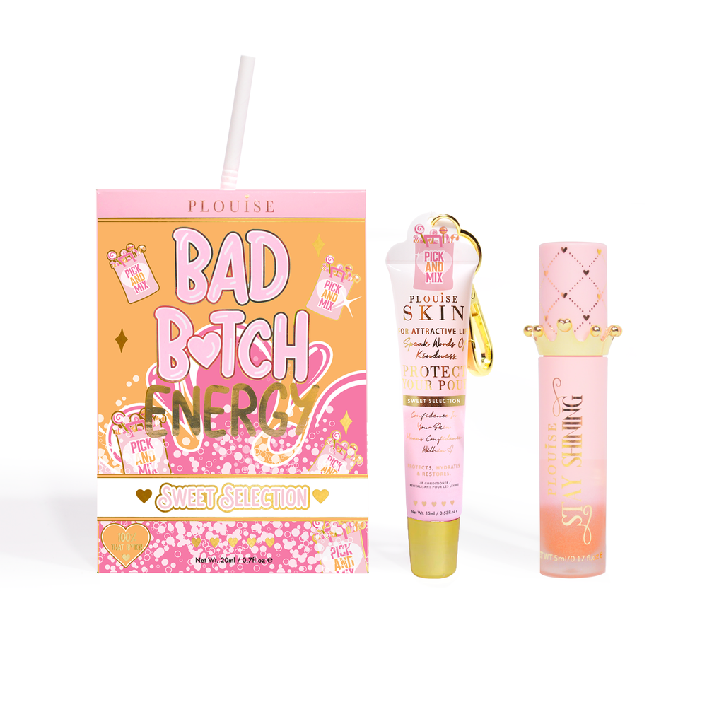 Dúo de acondicionador y aceite labial Bad Bitch Energy