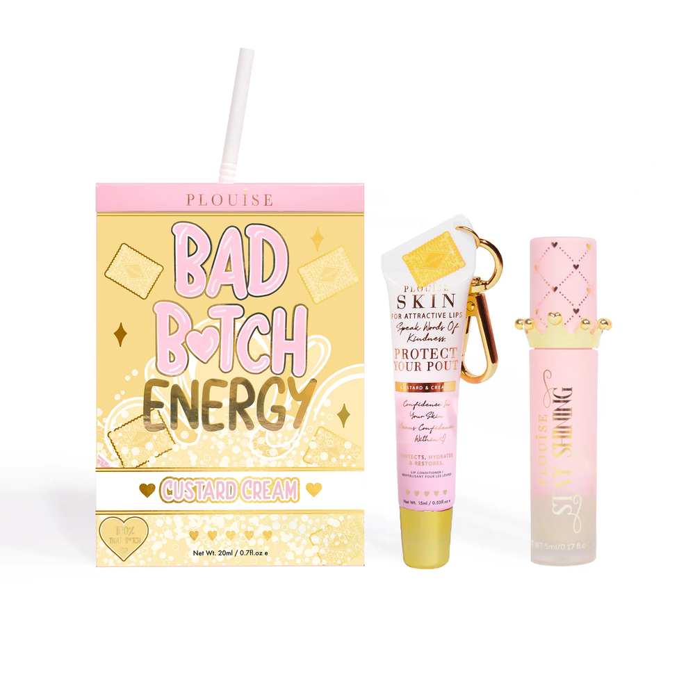 Dúo de acondicionador y aceite labial Bad Bitch Energy