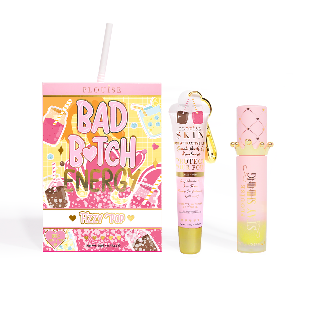 Dúo de acondicionador y aceite labial Bad Bitch Energy