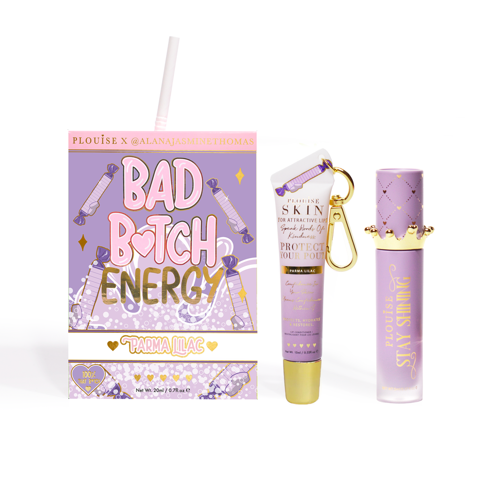Dúo de acondicionador y aceite labial Bad Bitch Energy