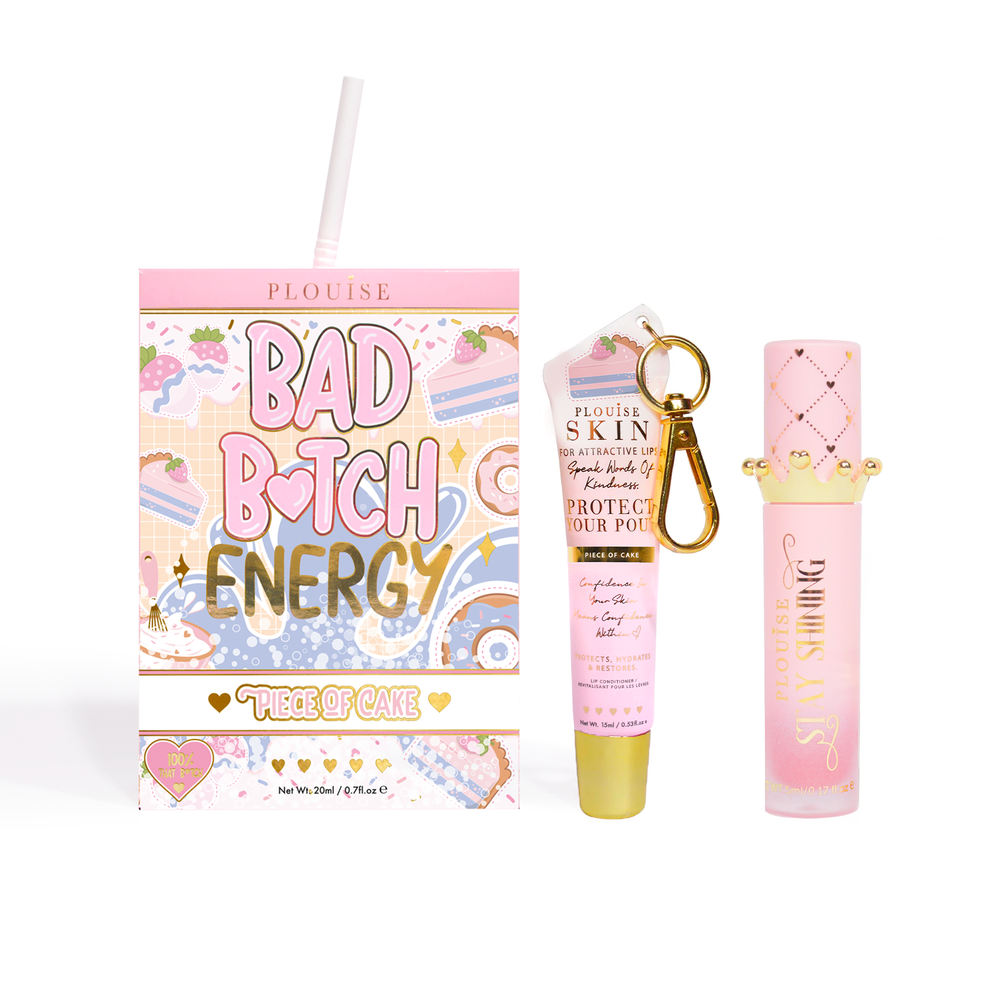 Dúo de acondicionador y aceite labial Bad Bitch Energy