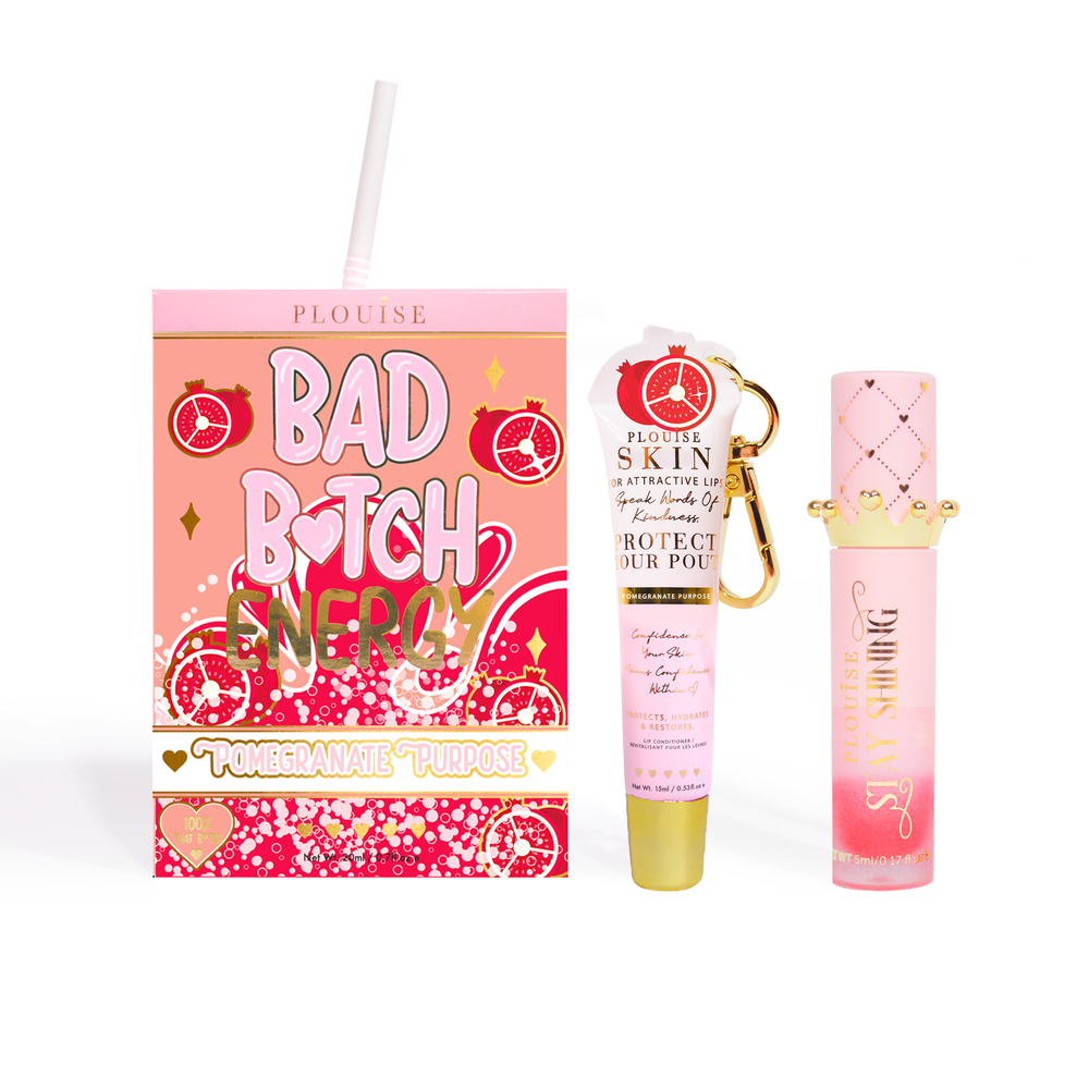 Dúo de acondicionador y aceite labial Bad Bitch Energy