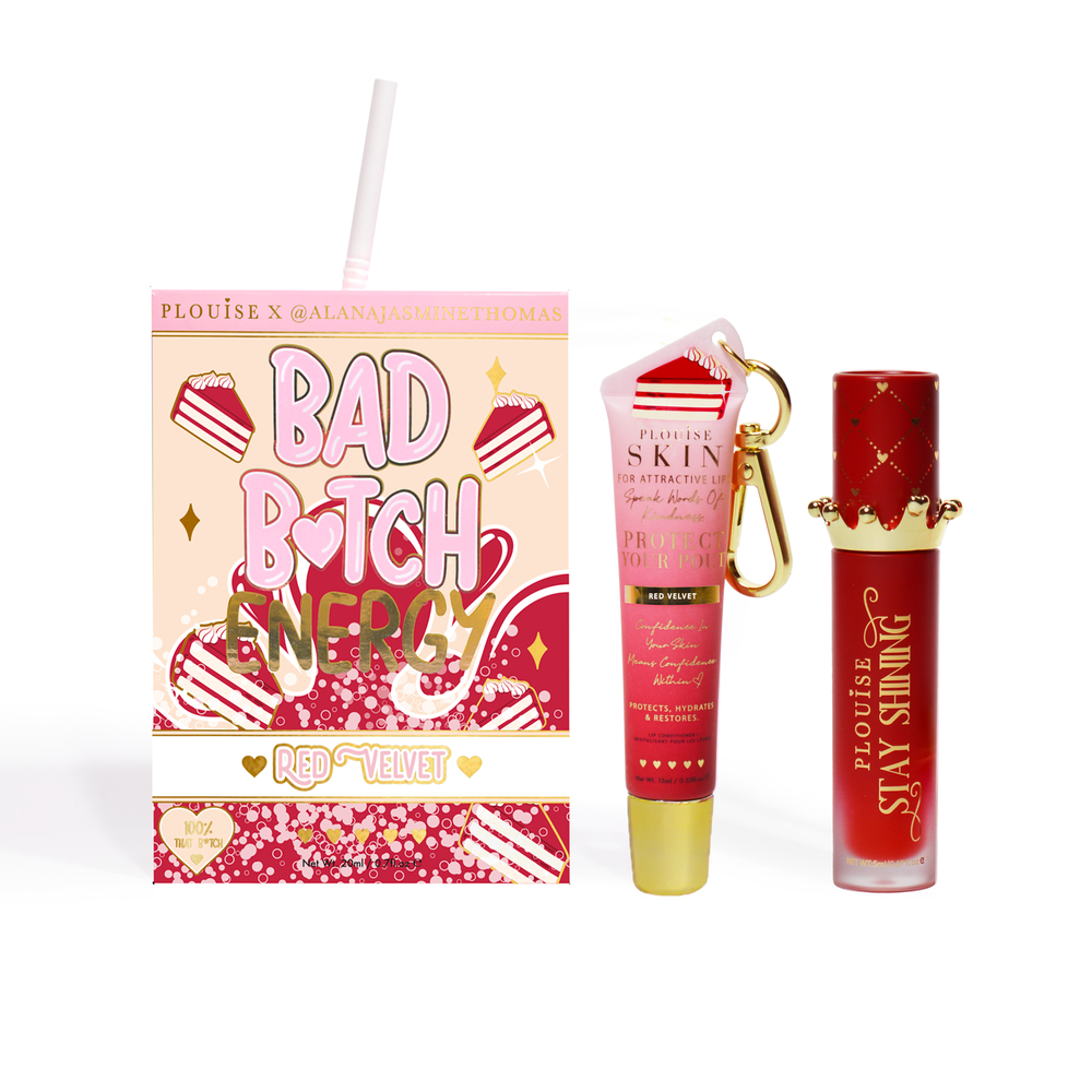 Dúo de acondicionador y aceite labial Bad Bitch Energy