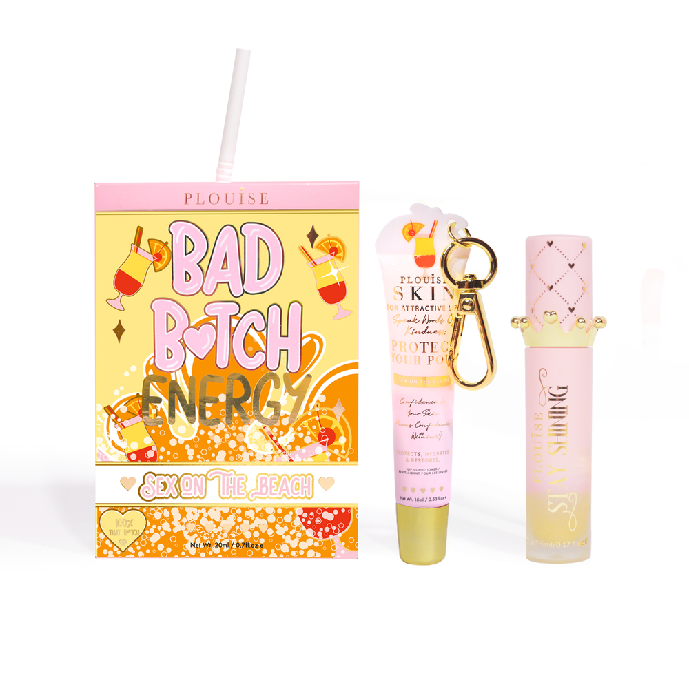 Dúo de acondicionador y aceite labial Bad Bitch Energy