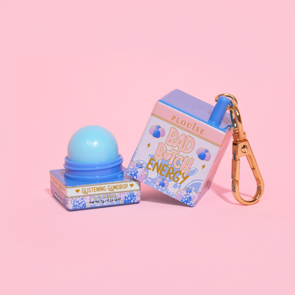 Bad Bitch Energy nøglering læbepomade