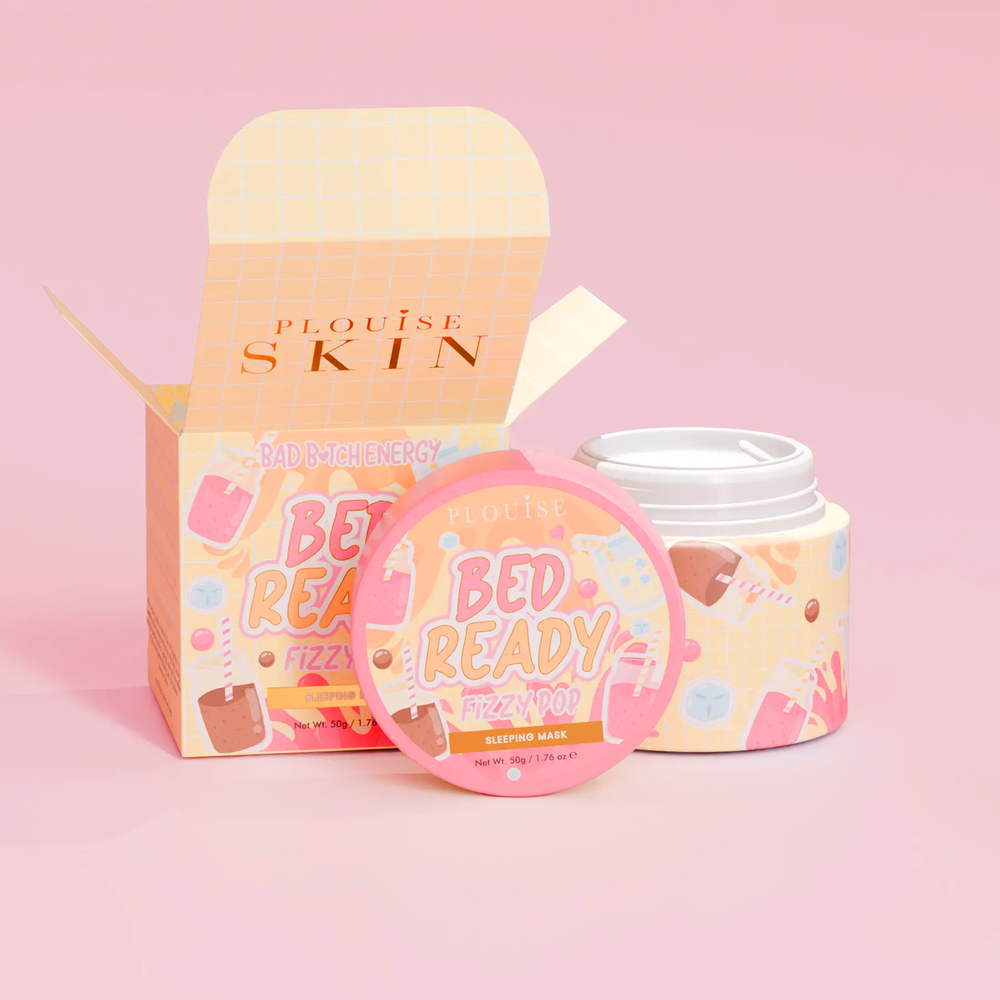 Mascarilla facial nocturna en gel Bed Ready