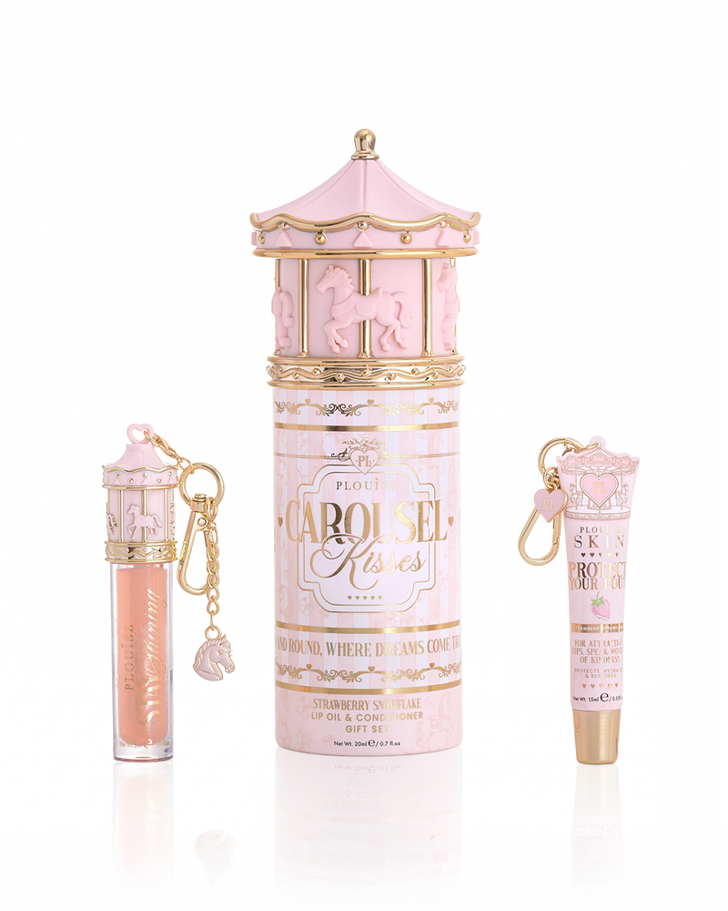 Carousel Kisses Lip Duo & Charm Gavesæt FORUDBESTILLING