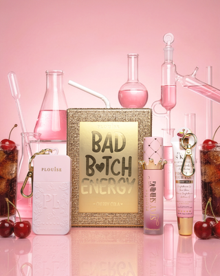 Dúo de manos y labios Cherry Cola