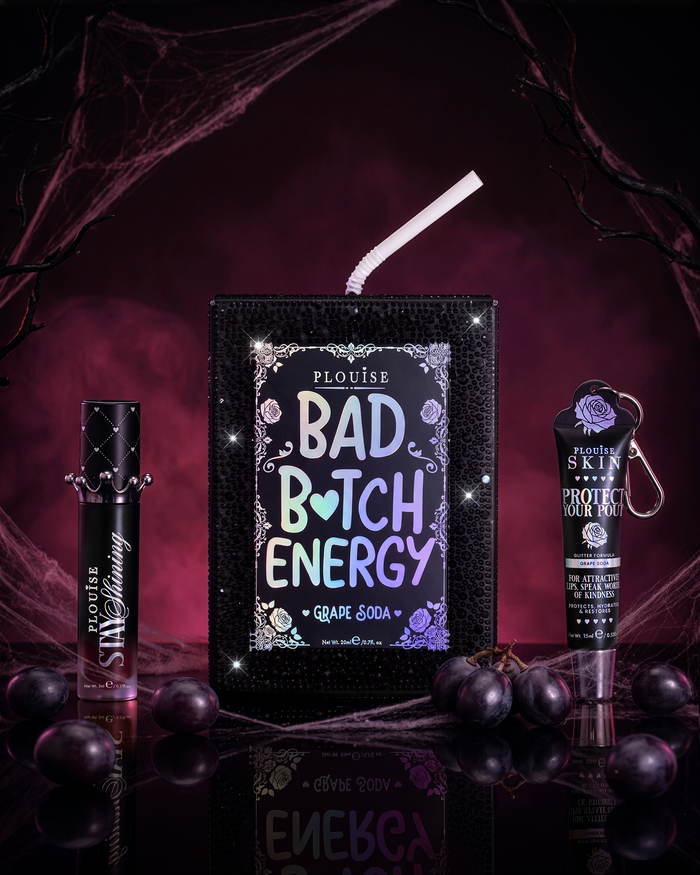 Halloween Crystal Bad Bitch Energy Lip Conditioner & Lip Oil Duo