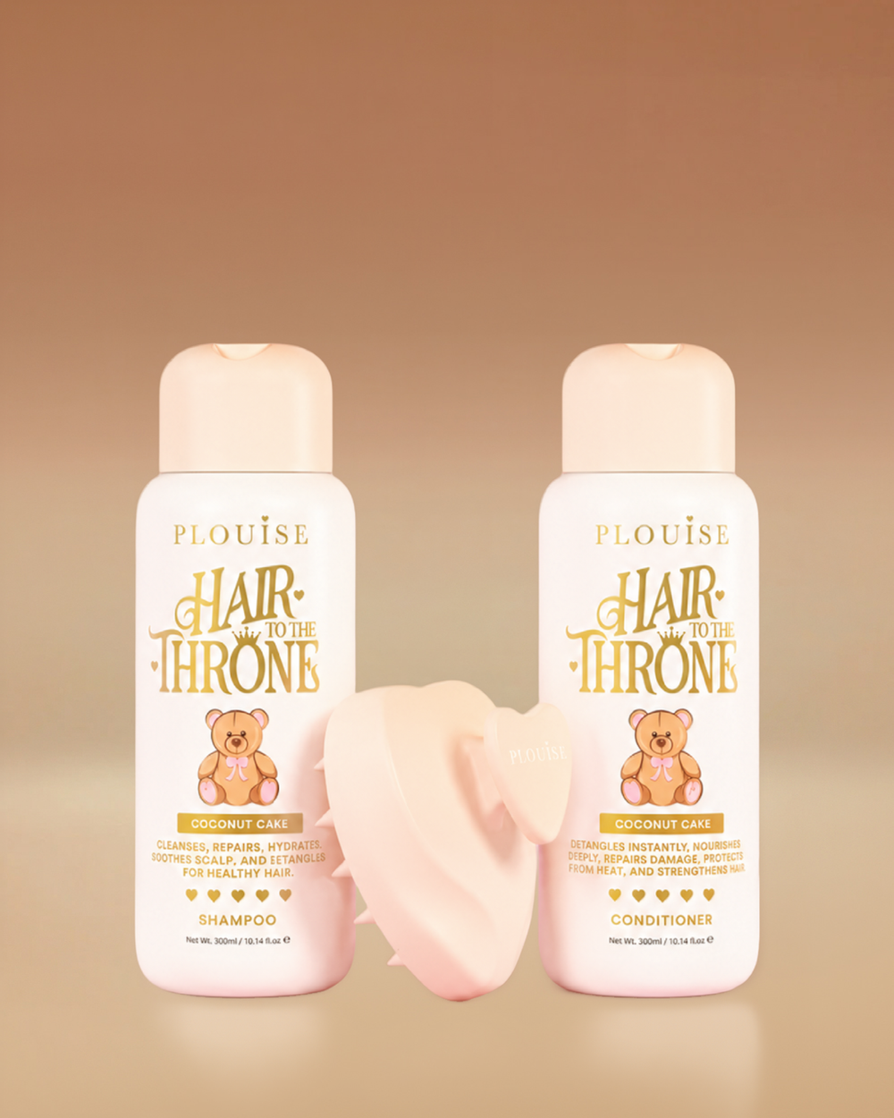 Set de cuidado del cabello Teddy Hair To The Throne PRE-ORDEN